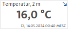 Temperatur, 2 m