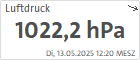 Luftdruck, 2 m